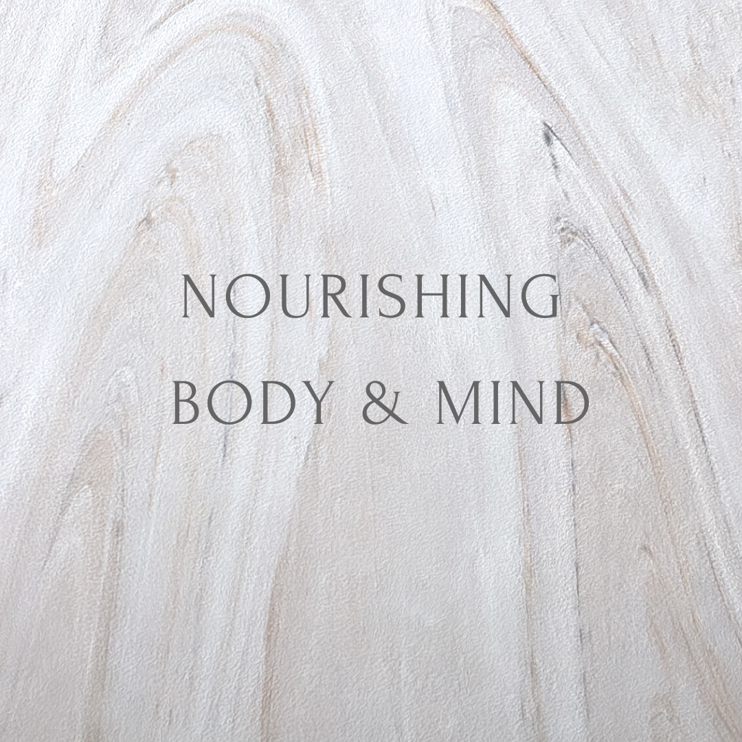 MBSR weeks 7 & 8: Nourishing Body & Mind